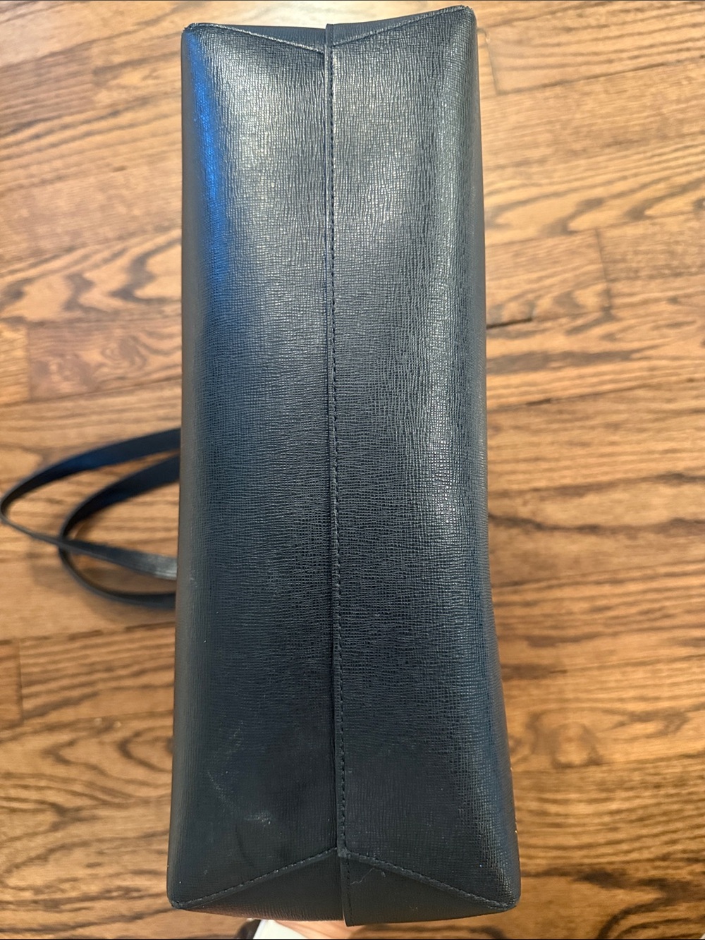 Mansur Gavriel Black Leather Tote Bag - Picture 5 of 8